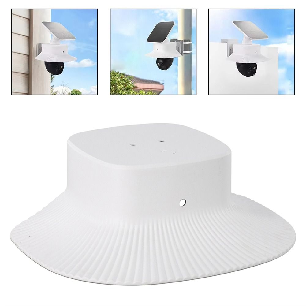Eufy Camera S340 - ฝาครอบป้องกันกล้องจากฝนและแดด วัสดุพลาสติกสีขาว สำหรับป้องกันกล้องรักษาความปลอดภัย Eufy S340