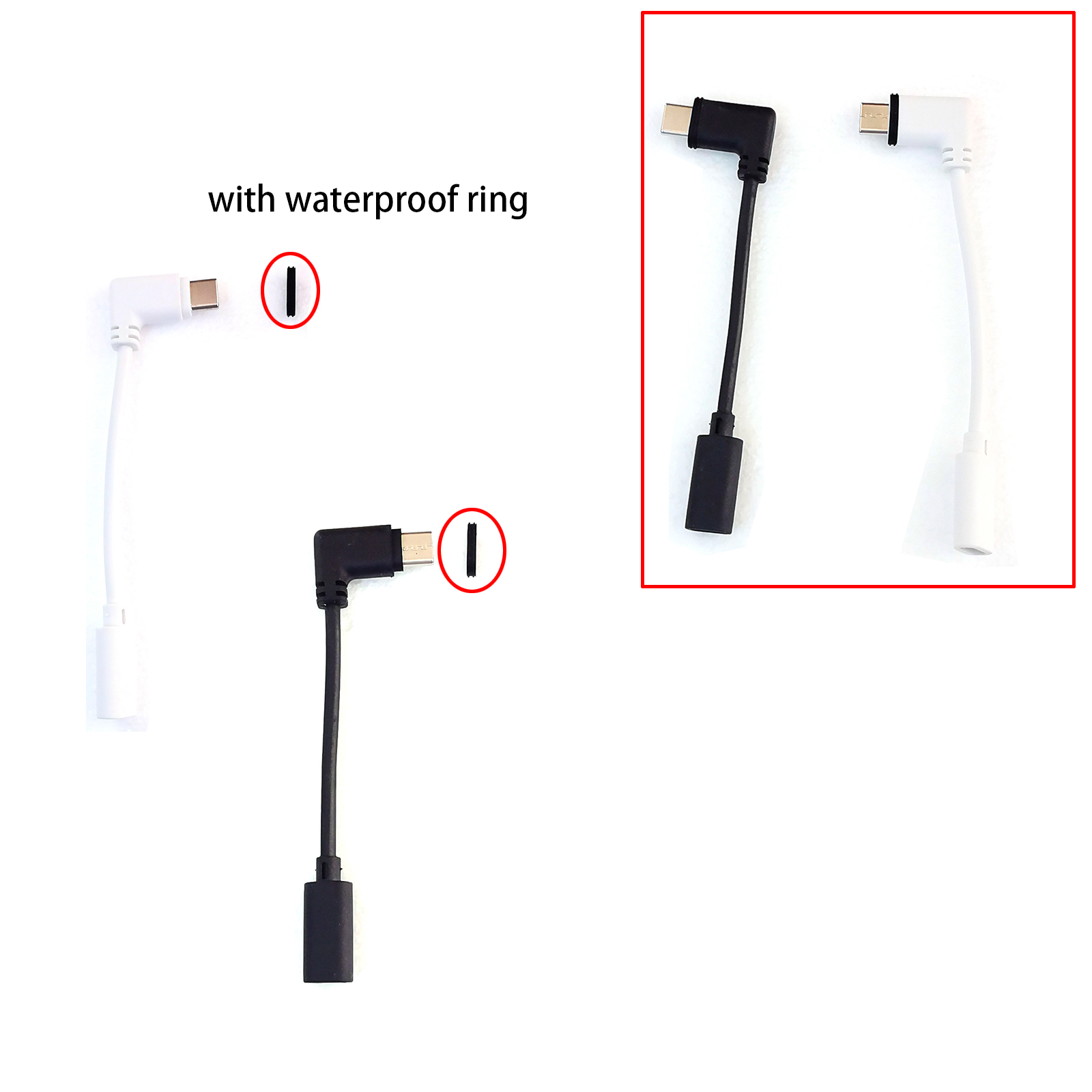 Eufy Camera S340 - อะแดปเตอร์ Micro USB เป็น USB-C สำหรับแผงโซลาร์เซลล์