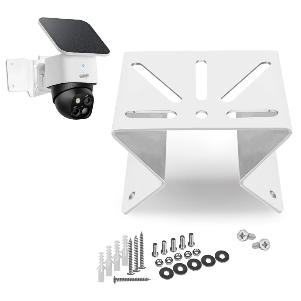 ขายึดมุมสีขาวสำหรับกล้อง Eufy  - Eufy Camera S340 บทวิจารณ์และราคา