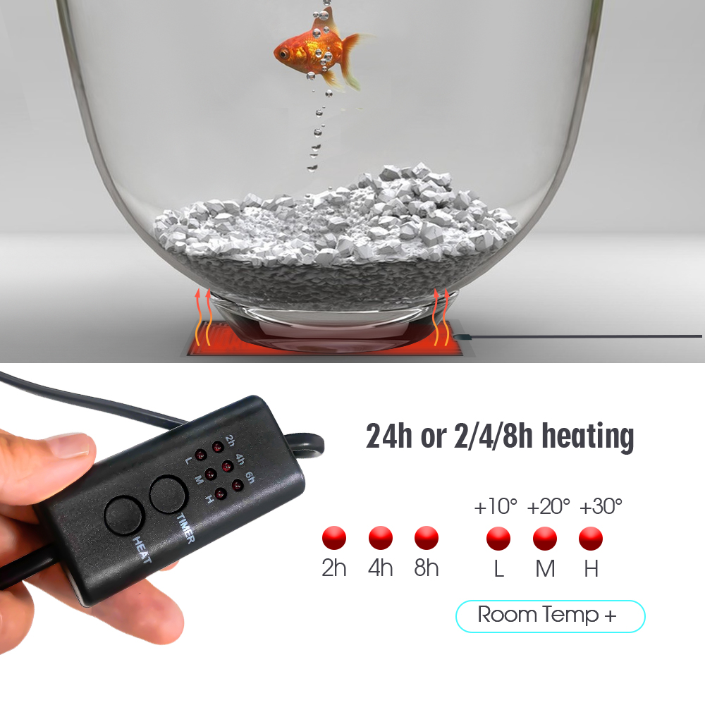 แผ่นรองความร้อนปรับอุณหภูมิได้ - Heat Mat Seedling บทวิจารณ์และราคา